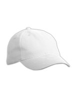 Myrtle beach 6-Panel Softlining Baumwollcap mit Metallschnalle, Black One Size, MB6126 – Bianco