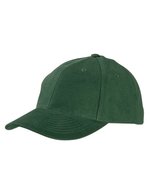 Myrtle Beach 6-Panel Cap Laminated, Beige One Size, MB6128 – Dark Green