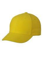 Myrtle Beach 6-Panel Cap Laminated, Beige One Size, MB6128 – Sun Yellow