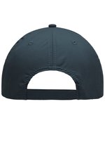 Myrtle beach 6-Panel Polyester Cap mit Velcro-Verschluss, Black One Size, MB6135 – Bild 3