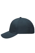 Myrtle beach 6-Panel Polyester Cap mit Velcro-Verschluss, Black One Size, MB6135 – Bild 4