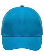 Myrtle beach 6-Panel Polyester Cap mit Velcro-Verschluss, Black One Size, MB6135 – Bild 2