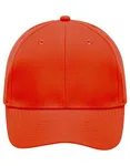 Myrtle beach 6-Panel Polyester Cap mit Velcro-Verschluss, Black One Size, MB6135 – Grenadine