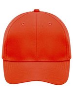 Myrtle beach 6-Panel Polyester Cap mit Velcro-Verschluss, Black One Size, MB6135 – Grenadine