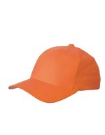 Myrtle beach 6 Panel Flexfit® Cap mit Elasthan, Beige L/XL (58/59 cm), MB6181 – Orange