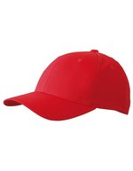 Myrtle beach 6-Panel High Performance Flexfit® Cap, Black L/XL (58/59 cm), MB6183 – Red