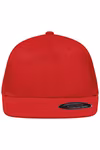 Myrtle beach 6 Panel Flexfit Cap mit flachem Schirm, Red S/M (56/57 cm), MB6184 – Bild 3