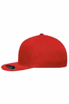 Myrtle beach 6 Panel Flexfit Cap mit flachem Schirm, Red S/M (56/57 cm), MB6184 – Bild 5