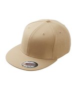 Myrtle beach 6 Panel Flexfit Cap mit flachem Schirm, Black L/XL (58/59 cm), MB6184 – Khaki