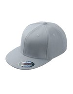 Myrtle beach 6 Panel Flexfit Cap mit flachem Schirm, Black L/XL (58/59 cm), MB6184 – Light Grey