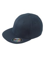 Myrtle beach 6 Panel Flexfit Cap mit flachem Schirm, Black L/XL (58/59 cm), MB6184 – Navy