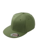 Myrtle beach 6 Panel Flexfit Cap mit flachem Schirm, Black L/XL (58/59 cm), MB6184 – Olive