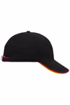 Myrtle beach 6-Panel Double Sandwich Cap Baumwolle, Azur/White One Size, MB6197 – Bild 4