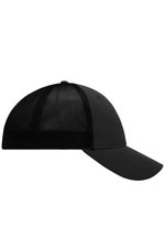 Myrtle beach 6-Panel Mesh Cap mit Belüftung, Black/Black L/XL (58/59 cm), MB6215 – Bild 6