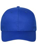 Myrtle beach 6-Panel-Cap aus Bio-Baumwolle, Black One Size, MB6236 – Royal