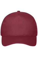 Myrtle beach Nachhaltige 5 Panel Cap Bio-Baumwolle, Black One Size, MB6237 – Bild 3