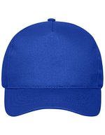 Myrtle beach Nachhaltige 5 Panel Cap Bio-Baumwolle, Black One Size, MB6237 – Royal