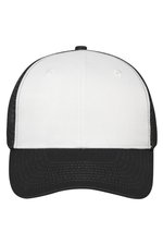 Myrtle Beach 6-Panel Mesh-Mütze Rot, Black/Black One Size, MB6239 – Bild 3