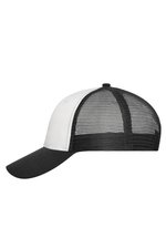 Myrtle Beach 6-Panel Mesh-Mütze Rot, Black/Black One Size, MB6239 – Bild 5