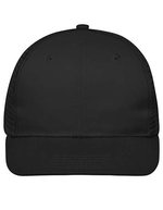 Myrtle beach 6-Panel-Mesh-Mütze mit flachem Schirm, Black/Black One Size, MB6240 – Bild 2