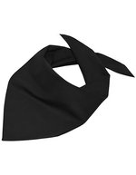 Myrtle beach Dreieckiges Halstuch aus Polyester-Baumwolle – Black