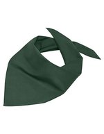 Myrtle beach Dreieckiges Halstuch aus Polyester-Baumwolle – Dark Green