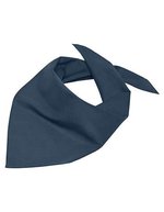 Myrtle beach Dreieckiges Halstuch aus Polyester-Baumwolle, Black One Size, MB6524 – Petrolio