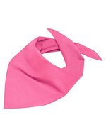 Myrtle beach Dreieckiges Halstuch aus Polyester-Baumwolle, Black One Size, MB6524 – Rosa
