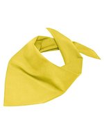 Myrtle beach Dreieckiges Halstuch aus Polyester-Baumwolle, Black One Size, MB6524 – Sole Giallo