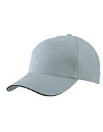 Myrtle Beach 5-Panel Cap mit Ziernähten, Beige/Navy One Size, MB6526 – Light Grey/Black