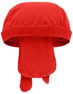 Myrtle beach Atmungsaktives Bandana aus Polyester, Black One Size, MB6530 – Rosso