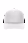 Myrtle beach 5 Panel Retro Mesh Cap with Decorative Cord, Black/Black One Size, MB6550 – image 3