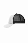 Myrtle beach 5 Panel Retro Mesh Cap with Decorative Cord, Black/Black One Size, MB6550 – image 5
