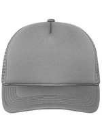 Myrtle beach 5 Panel Retro Mesh Cap mit Zierkordel, Black/Black One Size, MB6550 – Dark Grey/Dark Grey