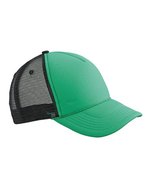 Myrtle beach 5 Panel Retro Mesh Cap mit Zierkordel, Black/Black One Size, MB6550 – Green/Black