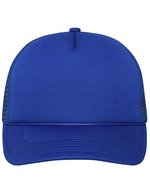 Myrtle beach 5 Panel Retro Mesh Cap mit Zierkordel, Black/Black One Size, MB6550 – Royal/Royal