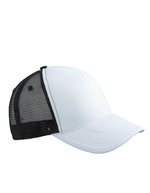 Myrtle beach 5 Panel Retro Mesh Cap mit Zierkordel, Black/Black One Size, MB6550 – White/Black