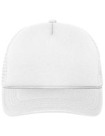 Myrtle beach 5 Panel Retro Mesh Cap mit Zierkordel, Black/Black One Size, MB6550 – White/White