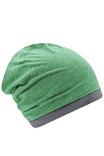 Myrtle beach Heather Sommer Beanie im Oversize-Look, Black Melange/Dark Grey One Size, MB6577 – Bild 6