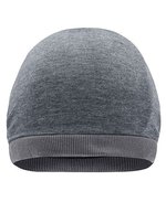 Myrtle beach Heather Sommer Beanie im Oversize-Look, Black Melange/Dark Grey One Size, MB6577 – Grigio Melange/Grigio scuro