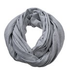 Myrtle beach Heather Loop-Schal aus Jersey-Mix, Black Melange 75 x 80 cm, MB6578 – Bild 1