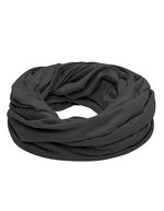 Myrtle beach Heather Loop-Schal aus Jersey-Mix – Black Melange