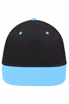 Myrtle beach 6-Panel Pro Cap mit Wattierung, Black/Sun Yellow One Size, MB6581 – Bild 3
