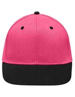 Myrtle beach 6-Panel Pro Cap mit Wattierung, Black/Fern Green One Size, MB6581 – Pink/Black