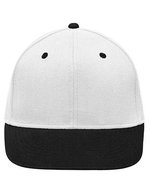Myrtle beach 6-Panel Pro Cap mit Wattierung, Black/Fern Green One Size, MB6581 – Blanc/Noir