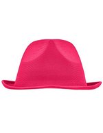 Myrtle Beach Hut mit Wabenoptik, Black One Size, MB6625 – Magenta