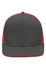 Myrtle Beach Pro Cap 6-Panel Mesh, Black/Charcoal One Size, MB6635 – Bild 3