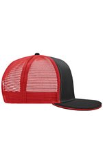 Myrtle Beach Pro Cap 6-Panel Mesh, Black/Charcoal One Size, MB6635 – Bild 6