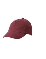 Myrtle Beach Kinder 5-Panel Cap – Burgundy
