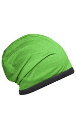 Myrtle beach Fleece-Mütze mit Kontrastabschluss, Black/Carbon One Size, MB7131 – Bild 6